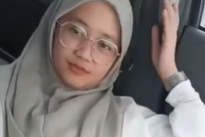 Jilbab Cantik Kejebak Macet Di Jalan Viral Full Durasi