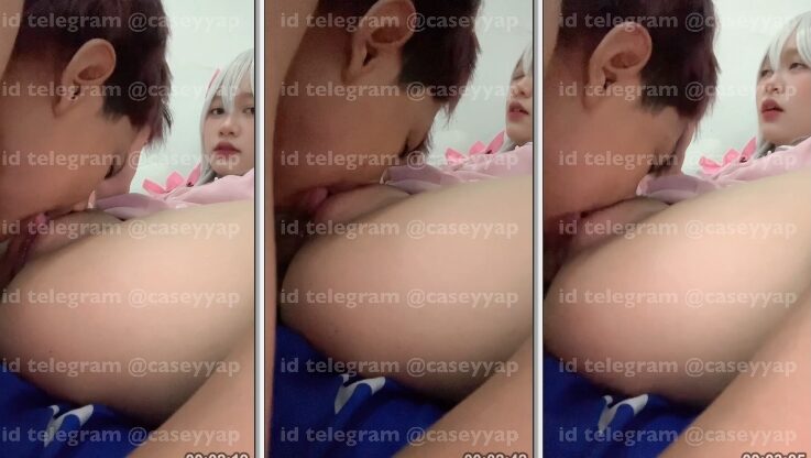 Caseyyap Cosplay Sambil Di Jilat Meki